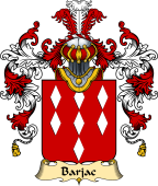 French Family Coat of Arms (v.25) Barjac