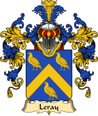 French Family Coat of Arms (v.25) Leray (Ray le)