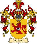 Irish Family Coat of Arms (v.25a) Mallory