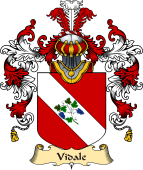 Italian Family Coat of Arms (v.25a) Vidale