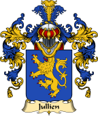 French Family Coat of Arms (v.25) Jullien