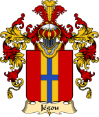 French Family Coat of Arms (v.25) Jégou