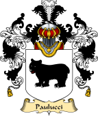 Italian Family Coat of Arms (v.25a) Paulucci