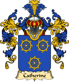 French Family Coat of Arms (v.25) Catherine