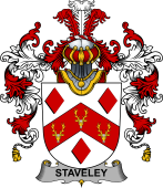 Irish Family Coat of Arms (v.25b) Staveley