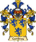 French Family Coat of Arms (v.25) Cambray