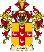 French Family Coat of Arms (v.25) Cloarec