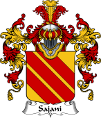 Italian Family Coat of Arms (v.25b) Sajani