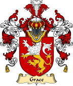 Irish Family Coat of Arms (v.25a) Grace