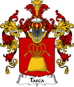 Italian Family Coat of Arms (v.25b) Tasca