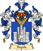 Italian Family Coat of Arms (v.25a) Tiepolo