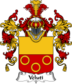 Italian Family Coat of Arms (v.25b) Veluti