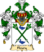 French Family Coat of Arms (v.25) Fleury II