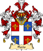 Italian Family Coat of Arms (v.25a) Florio