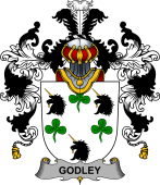 Irish Family Coat of Arms (v.25b) Godley