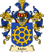 Italian Family Coat of Arms (v.25a) Molin