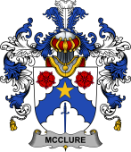Irish Family Coat of Arms (v.25b) McClure