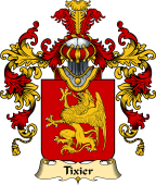 French Family Coat of Arms (v.25) Tixier