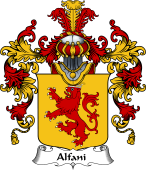 Italian Family Coat of Arms (v.25b) Alfani