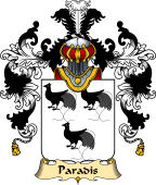 French Family Coat of Arms (v.25) Paradis