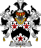 Irish Family Coat of Arms (v.25b) Yaxley