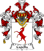 Italian Family Coat of Arms (v.25b) Capella