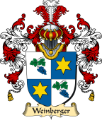 German Coat of Arms (v.25b) Weinberger