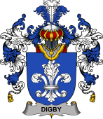 Irish Family Coat of Arms (v.25b) Digby
