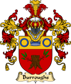 Irish Family Coat of Arms (v.25a) Burroughs