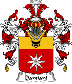 Italian Family Coat of Arms (v.25b) Damiani