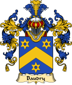 French Family Coat of Arms (v.25) Baudry II