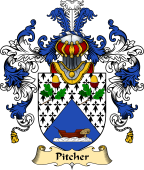 English Family Coat of Arms (v.25) Pitcher