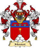 Italian Family Coat of Arms (v.25a) Montesi