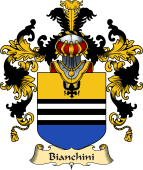 Italian Family Coat of Arms (v.25a) Bianchini