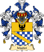 Italian Family Coat of Arms (v.25a) Mattei