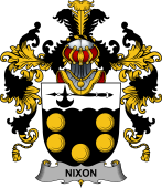 Irish Family Coat of Arms (v.25b) Nixon