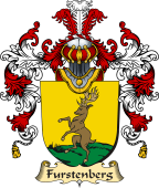 German Coat of Arms (v.25b) Furstenberg