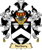 English Family Coat of Arms (v.25) Norbury or Norbery