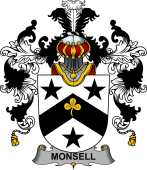 Irish Family Coat of Arms (v.25b) Monsell