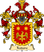 Italian Family Coat of Arms (v.25a) Teodoro