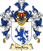 Irish Family Coat of Arms (v.25a) MacRery or MacCrery