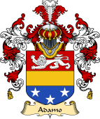 Italian Family Coat of Arms (v.25a) Adamo