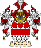 Irish Family Coat of Arms (v.25a) Devereux