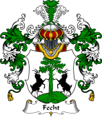 German Wappen Coat of Arms (v.25) Fecht