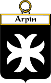 French Family Coat of Arms (v.25) Arpin