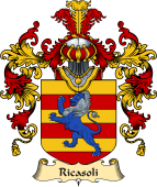 Italian Family Coat of Arms (v.25a) Ricasoli