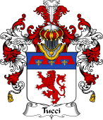 Italian Family Coat of Arms (v.25b) Tucci