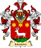 Italian Family Coat of Arms (v.25a) Mondini