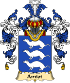 French Family Coat of Arms (v.25) Amiot
