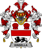 Irish Family Coat of Arms (v.25b) Kinsella or Kinsellagh